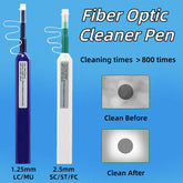 Fiber Optic Cleaning Pen - Fiber Connector Flange Cleaner
