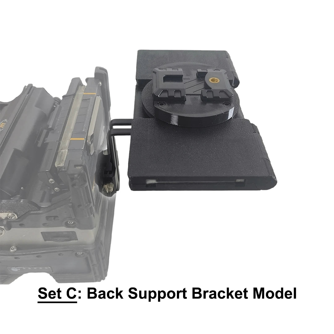 Fiber Cleaving Workstation - Integrated Fiber Storage and Rotatable Fiber Cleaver Platform