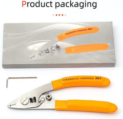 Stainless Steel Fiber Optical Three-mouthed Stripper Pliers - BonZon Glass Tools Shop